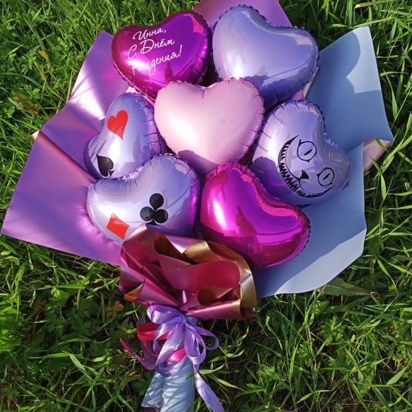 Крафтовые букеты из шаров