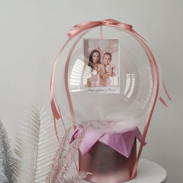 Бокс с шаром Bubbles и фото внутри