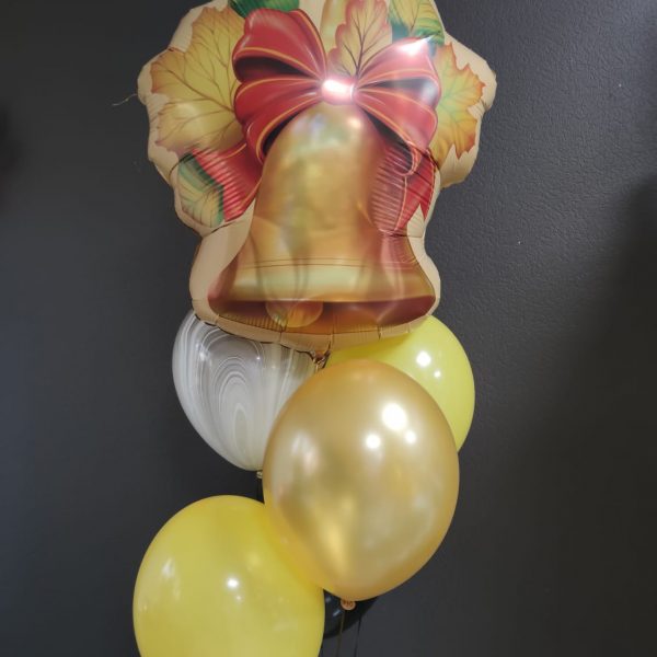 Композиция из гелиевых шаров на 1 сентября День Знаний