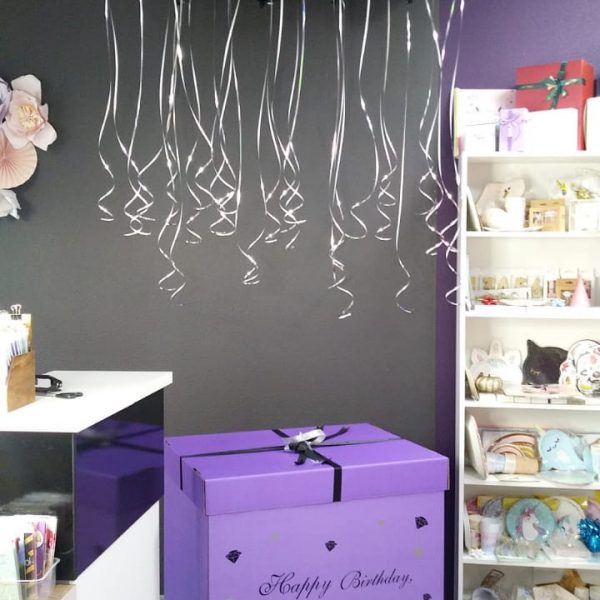 Коробка сюрприз с гелиевыми шарами на 15 лет для девочки