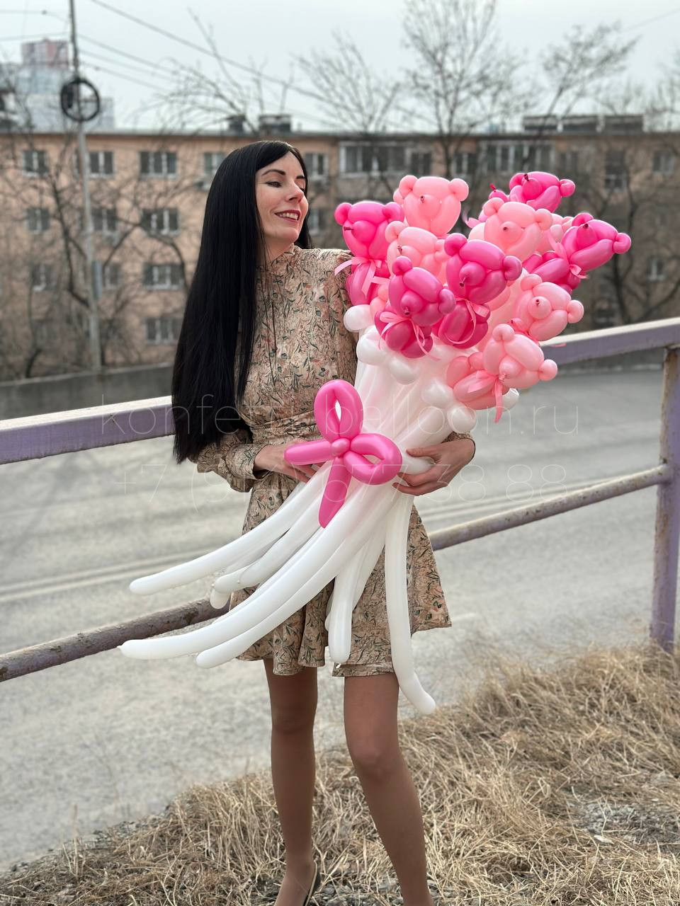 Букет из шаров Мишки