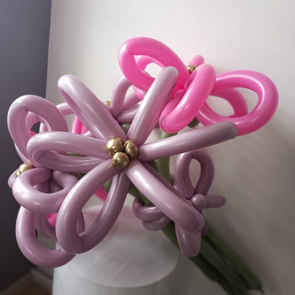 Букет из шаров гигантские ромашки 5 шт