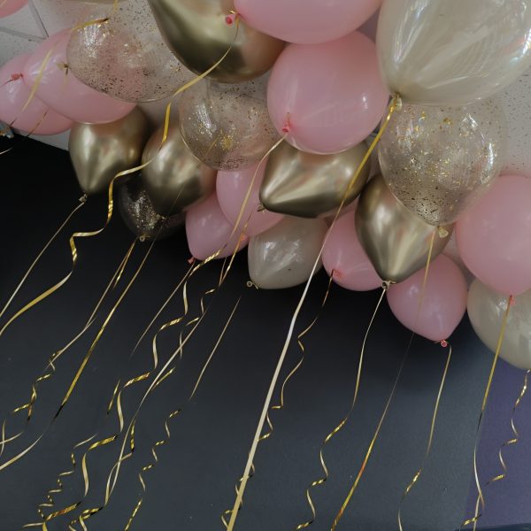 Шары гелиевые россыпью под потолок 25 шт