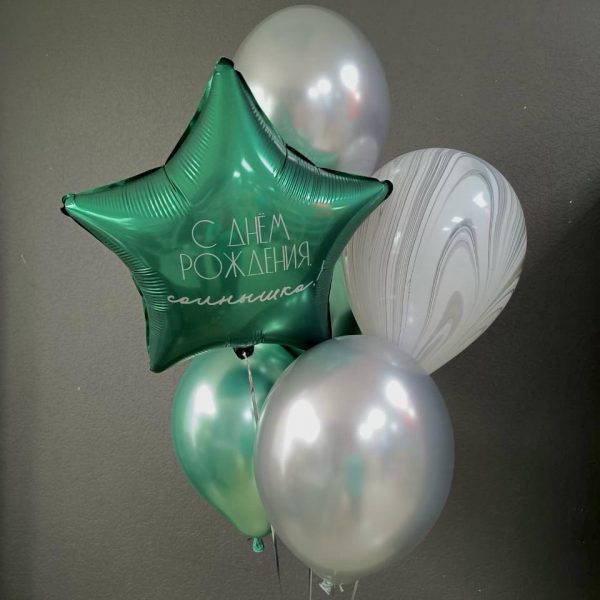 Композиция из гелиевых шаров универсальная