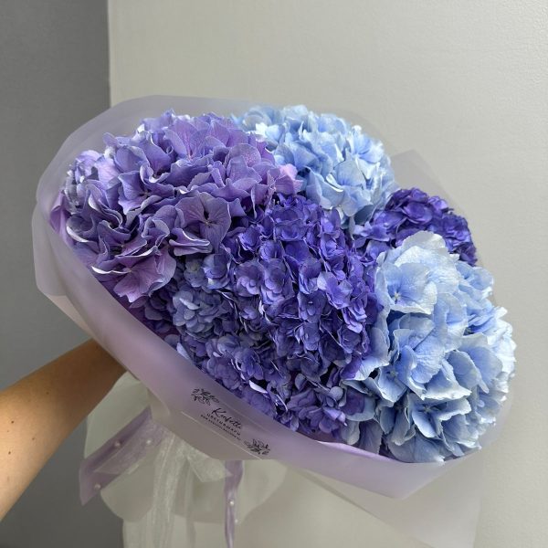 Букет цветов из гортензии