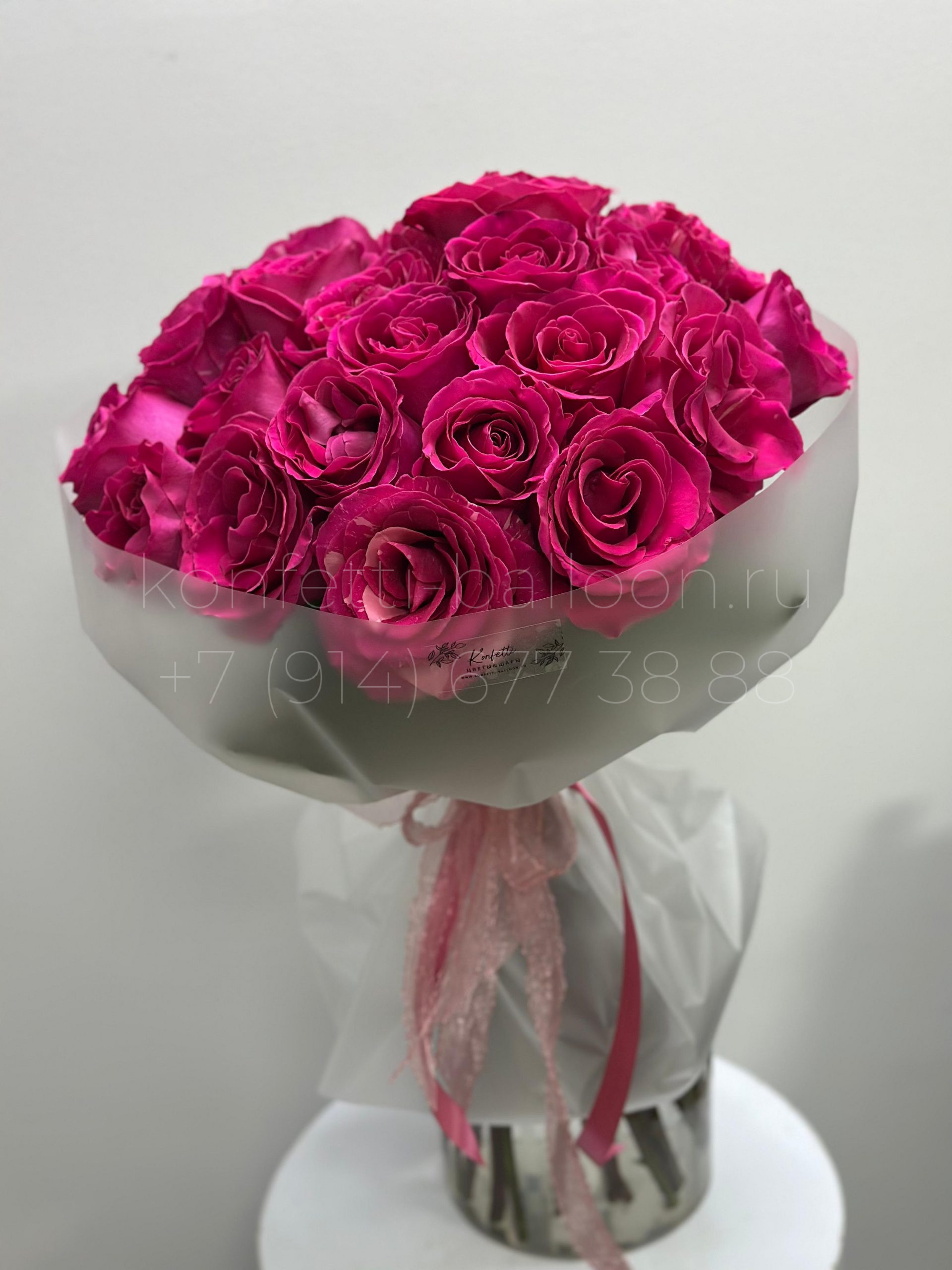 Букет цветов из 25 роз