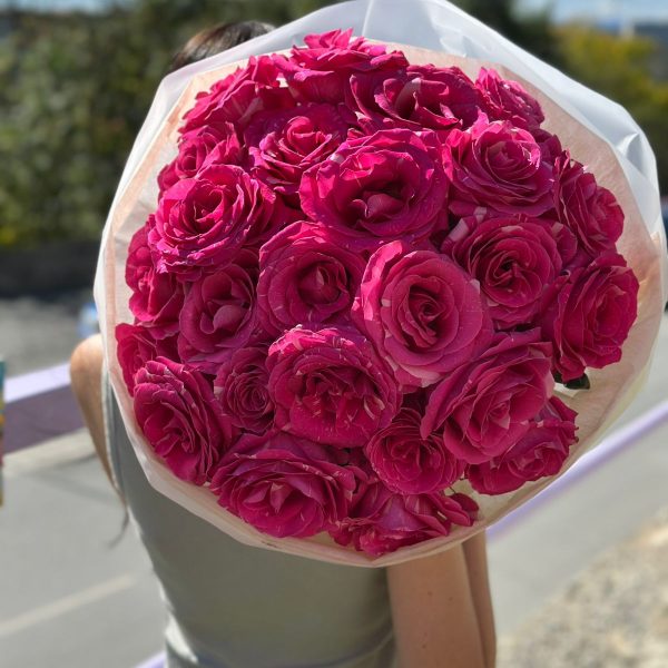 Букет цветов из 25 роз