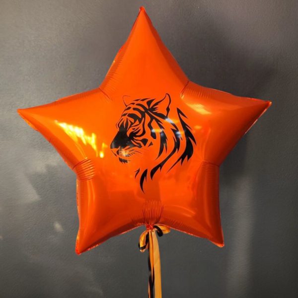 Звезда гигант фольгированная двухсторонняя