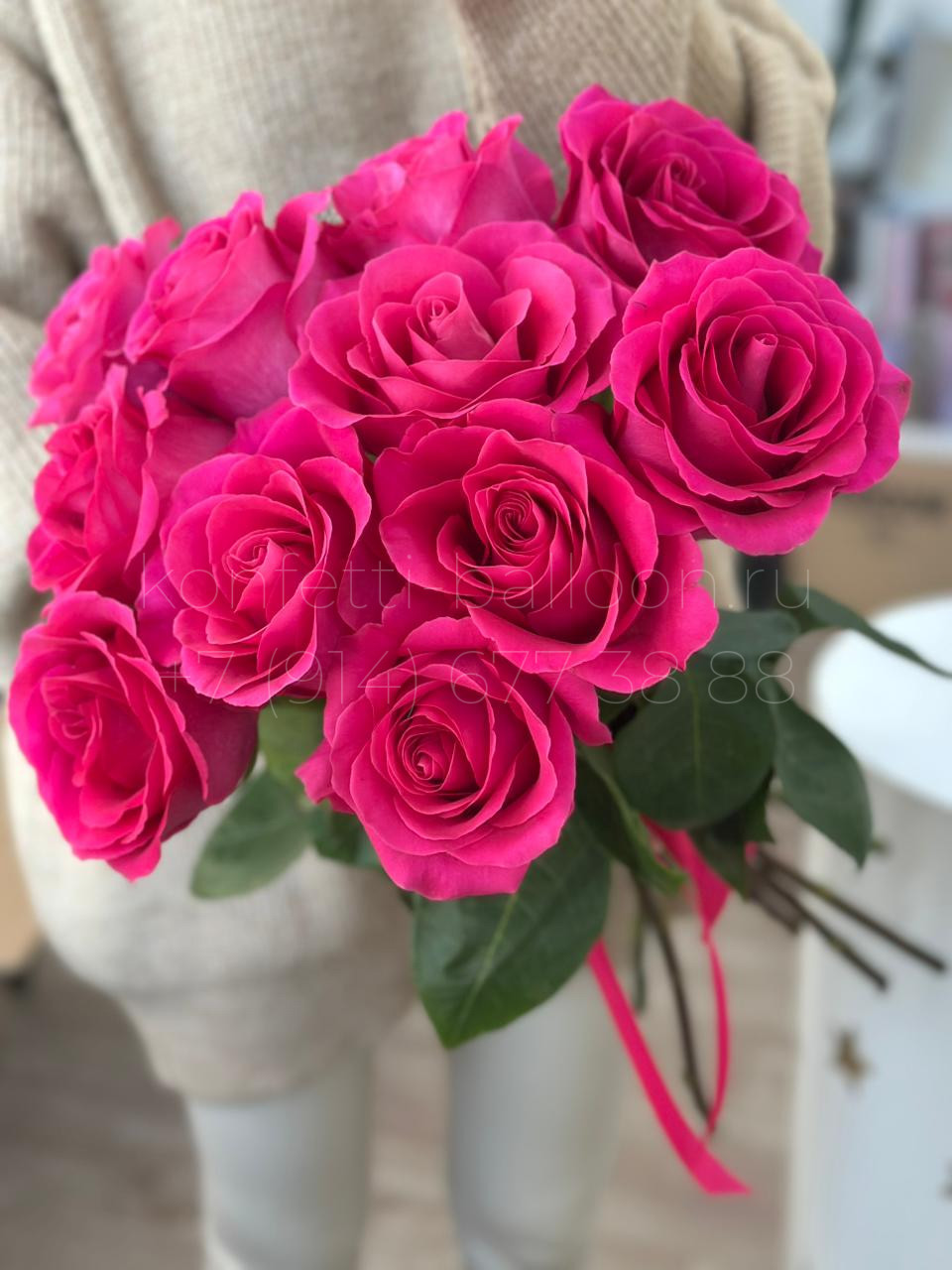 Букет цветов из 11 роз